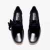 Womens Wallabee 2604 Navy Patent Wallabees