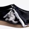 Womens Wallabee 2604 Navy Patent Wallabees