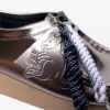 Womens Wallabee 2604 Silver Patent Wallabees