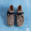 Womens Wallabee Boot Leopard Print