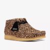 Womens Wallabee Boot Leopard Print