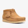 Womens Wallabee Boot Tan Suede