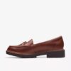 Womens Westlynn Bella Tan Leather Loafers