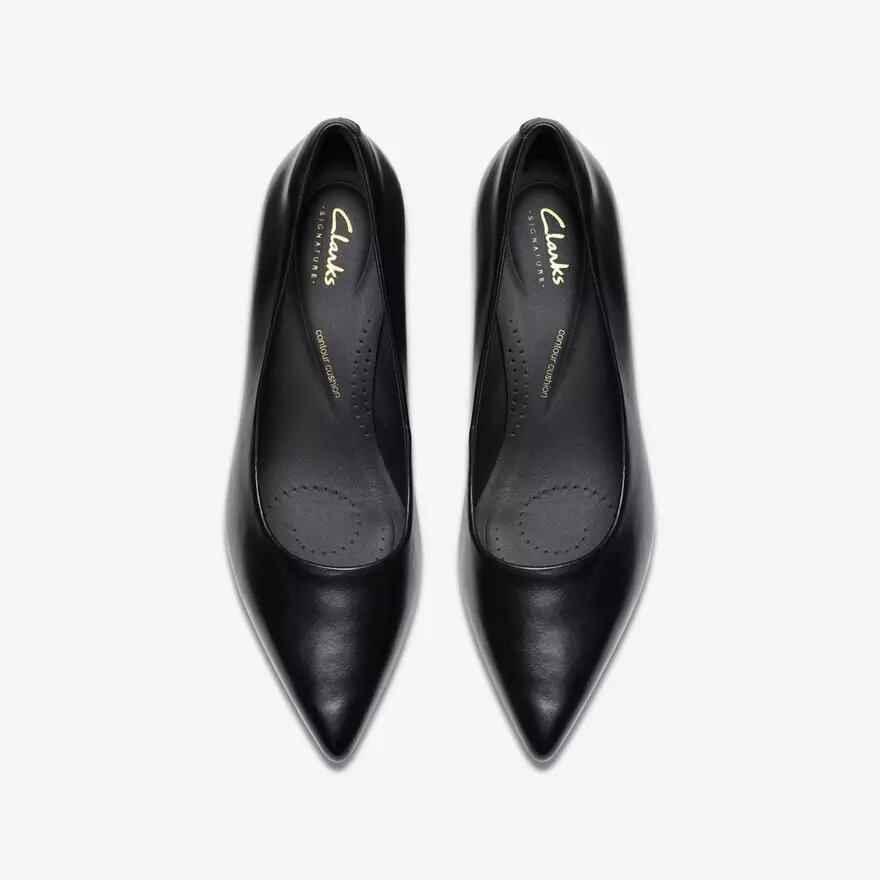 Womens Zarey Court Black Leather Court Shoes Us Womens Zarey Court Black Leather Court Shoes Us